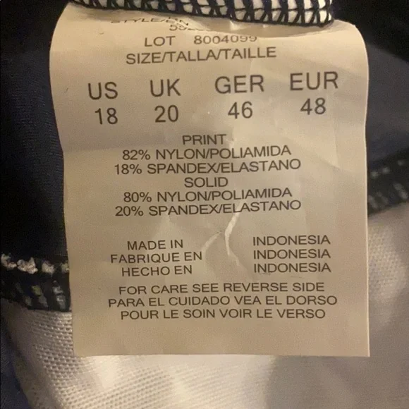 SWIM Solutions Double Diamond Skater Swimsuit - Picture 6 of 8